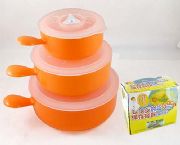 三件套微波爐保鮮盒