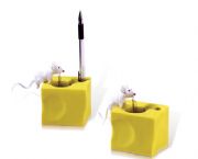 老鼠起司回形針座