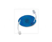 橢圓伸縮電腦電話線