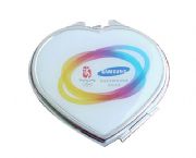 三星心形金屬工藝鏡