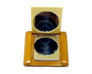 紅樓探春遠(yuǎn)嫁方形雙面鏡