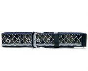 魚(yú)磷拉鏈日字扣腰帶