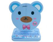 卡通熊三面臺(tái)鏡