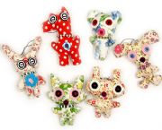 花布娃娃手機(jī)掛件