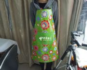 新款防水廣告腹膜彩印無(wú)紡布圍裙