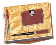 開信刀、名片盒、筆