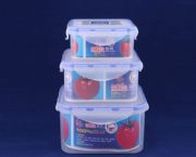 方形保鮮盒三件套