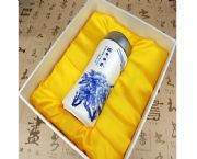 青花瓷國(guó)色天香保溫杯