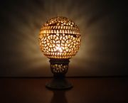 天然青田石雕刻臺燈